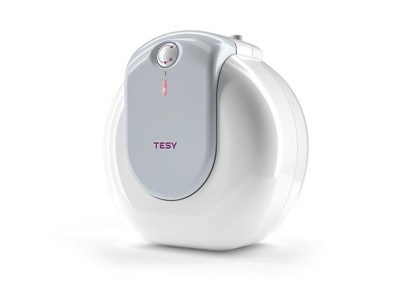 Водонагрівач електр. TESY Bilight Compact 10U GCU 1020 L52 RC, 10л, 2кВт, монтаж під мийкою, мех. кер-ння, D, білий