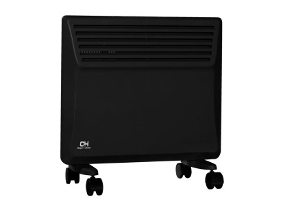 Конвектор Cooper&Hunter, 15м2, 1000Вт, мех. упр-ння, закр. нагрів. елемент, IP24, чорний