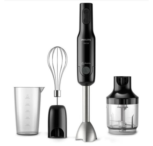 Блендер Philips заглибний Daily Collection 700Вт, 3в1, чорний