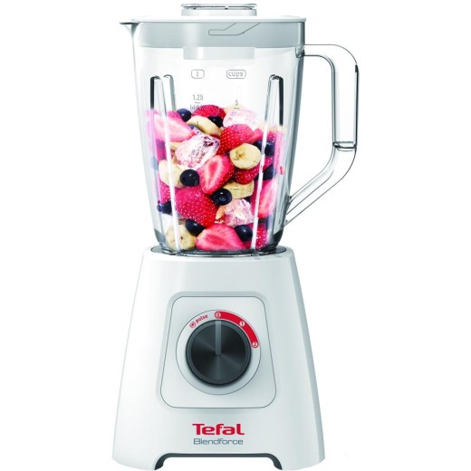 Блендер Tefal стаціонарний Blendforce 600Вт, чаша-1250мл, білий