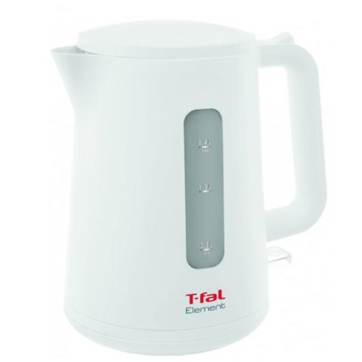 Електрочайник Tefal Element 1.7л, пластик, білий