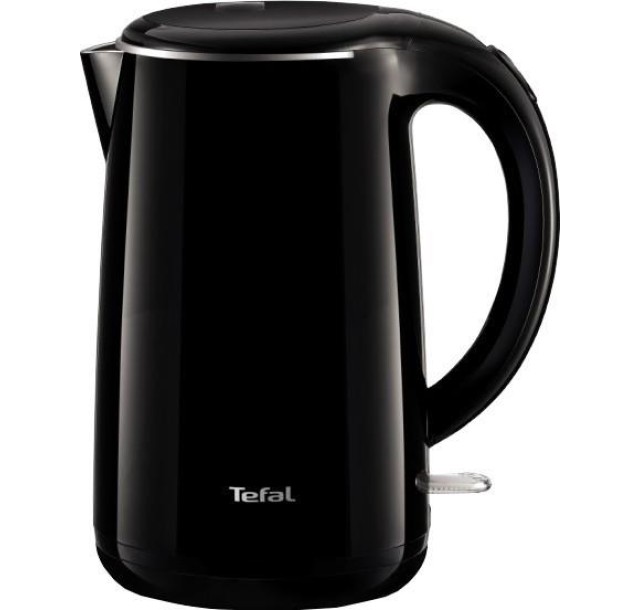 Електрочайник Tefal Safe`tea 1.7л, Strix, пластик, чорний глянець