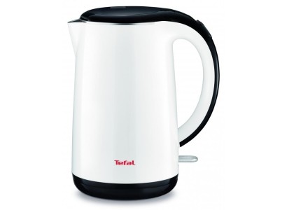 Електрочайник Tefal Safe to touch 1.7л, Strix, пластик, білий глянець