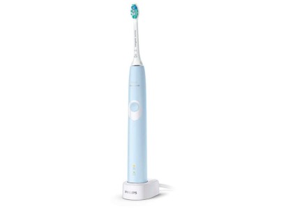 Щітка зубна електр. Philips, Sonicare ProtectiveClean 4300, 62т. колив/хв, насадок-1, голубий