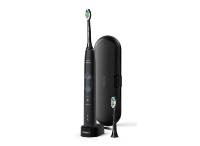 Щітка зубна електр. Philips, Sonicare ProtectiveClean 5100, 62т. колив/хв, насадок-1, футляр, чорний