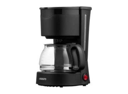 Кавоварка Ardesto крапельна 0.6л, мелена, сріблясто-чорний