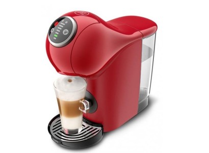 Кавоварка Krups капсульна Dolce Gusto Genio S Plus 0.8л, капсули, сенcорне керування, червоний