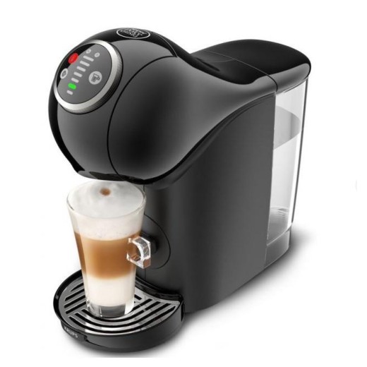 Кавоварка Krups капсульна Dolce Gusto Genio S Plus, 1.8л, капсули, сенсор.керування, чорний