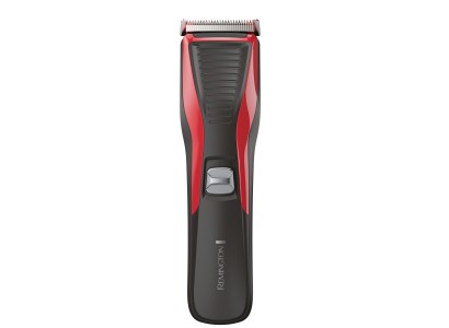 Машинка для стрижки Remington My Groom, від мережі, роторний мотор, насадок-1, сталь, червоно-чорний