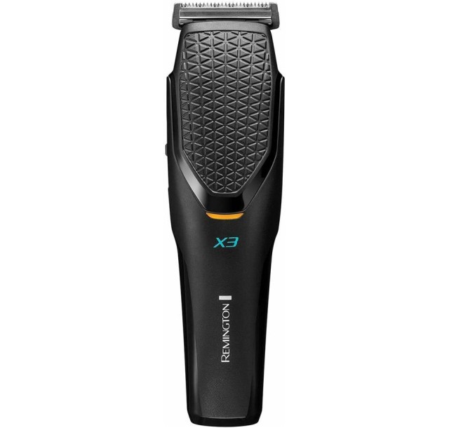 Машинка для стрижки Remington Power X Series X3, мережа+акум., насадок-2, сталь, чорний