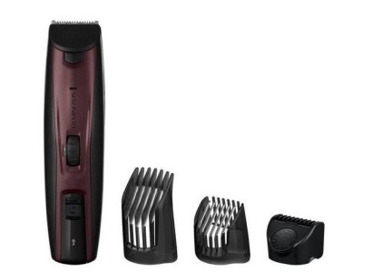 Тример Remington Beard Kit, для бороди, вусів і голови, акум., титан.напил., бордовий