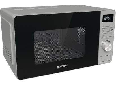 Мікрохвильова піч Gorenje, 20л, електр. керув., 800Вт, дисплей, нерж