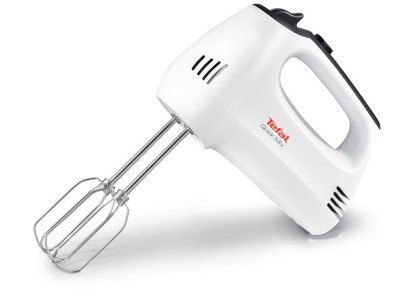 Міксер Tefal ручний Quick Mix 300Вт, насадки-4, турборежим, біло-сірий