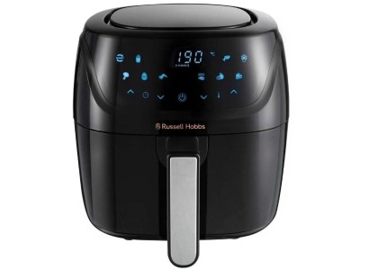 Мультипіч Russell Hobbs SatisFry Air Medium, 1350Вт, чаша-4л, сенсорне керув., алюміній/пластик,чорно-сірий