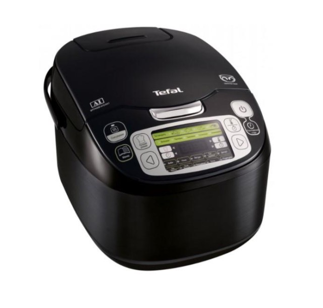 Мультиварка Tefal Fuzzy Logic, 750Вт, чаша-5л, електронне керув., пластик, чорний