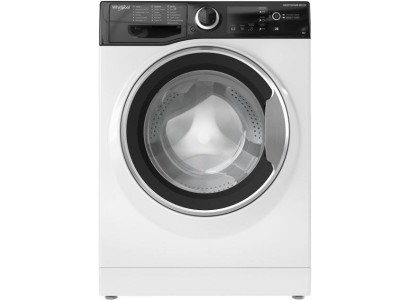 Пральна машина Whirlpool фронтальна, 6кг, 1200, A+++, 43см, дисплей, інвертор, люк чорний, білий