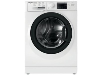 Пральна машина Whirlpool фронтальна, 7кг, 1200, A+++, 43.5см, дисплей, пара, інвертор, люк чорний, білий