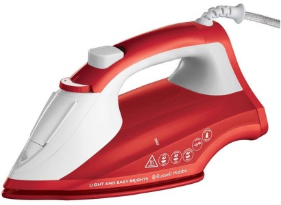 Праска Russell Hobbs Light&Easy Brights Apple, 2600Вт, 240мл, паровий удар -115гр, постійна пара - 35гр, керам. підошва, червоний