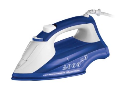 Праска Russell Hobbs Light & Easy Brights Sapphire, 2600Вт, 240мл, паровий удар -115гр, постійна пара - 35гр, керам. підошва, темно синій