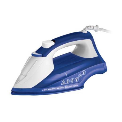 Праска Russell Hobbs Light & Easy Brights Sapphire, 2600Вт, 240мл, паровий удар -115гр, постійна пара - 35гр, керам. підошва, темно синій