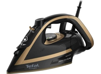 Праска Tefal Puregliss, 3000Вт, 270мл, паровий удар -280гр, постійна пара - 50гр, керам. підошва, чорно-мідний