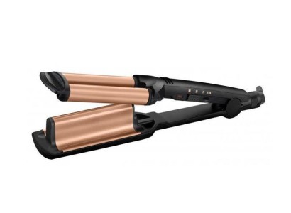 Плойка Babyliss, гофре , 85Вт, темп.режимів-3, 160-210С, природні хвилі, кераміка, турмалін , чорний