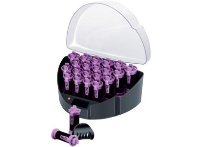 Термо бігуді Remington Fast Curls, 420Вт, D-19,21,26mm, іонізація, кондиціонування , тефлон, фіолетово-чорний