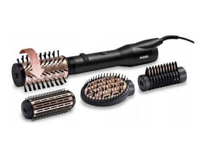 Фен-щітка Babyliss, 650Вт, 2 режими, хол. обдув, кераміка, чорний