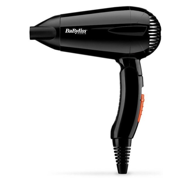 Фен Babyliss дорожній, 2000Вт, 2 режими, складна ручка, чорний