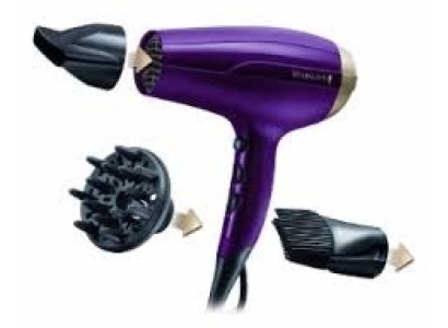 Фен Remington Your Style, 2300Вт, 3 режими, дифузор, насадка для прикорневого об'єму, іоніз-я, хол. обдув, фіолетовий