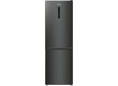 Холодильник Gorenje NRK619EABXL4 з нижн. мороз. камерою, 185х60х60см, 2 дв., Х- 204л, М- 96л, A+, NoFrost Plus, Fresh zone, чорний