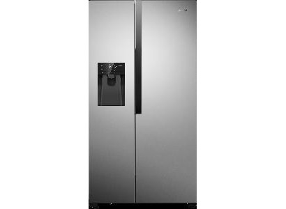 Холодильник Gorenje SBS, 179x68x91см, 2 дв., Х- 368л, М- 167л, A++, NF Plus,  Інвертор, диспенсер, Дисплей, сірий