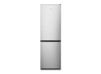 Холодильник Gorenje з нижн. мороз. камерою, 185х60х60см, 2 дв., Х- 207л, М- 97л, A+, NoFrost Plus, Fresh zone, Диспл, сірий