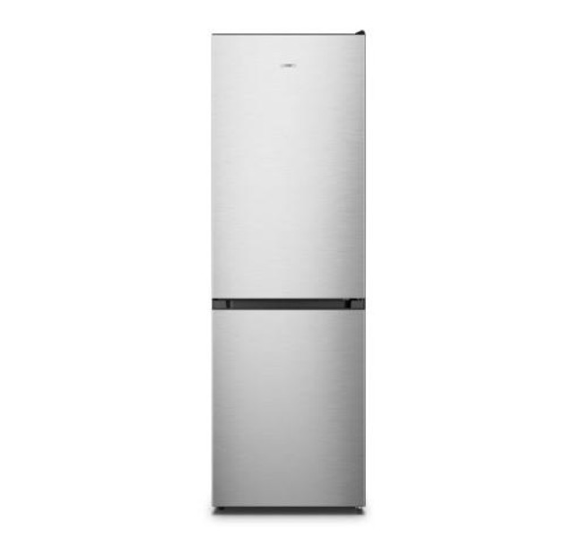 Холодильник Gorenje з нижн. мороз. камерою, 185х60х60см, 2 дв., Х- 207л, М- 97л, A+, NoFrost Plus, Fresh zone, Диспл, сірий