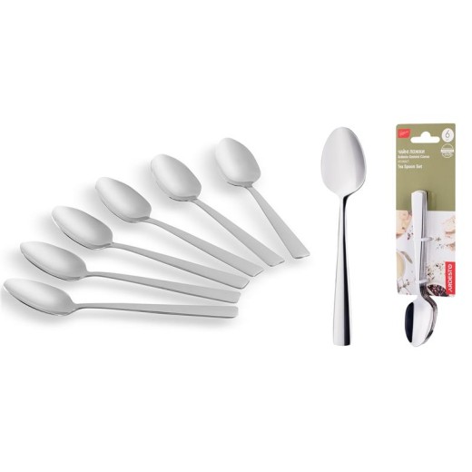 Набір чайних ложок Ardesto Gemini Como 6 пр., нержавіюча сталь