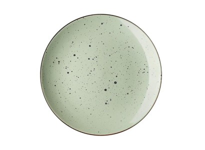 Тарілка десертна Ardesto Bagheria Pastel green, 19см, кераміка, зелений