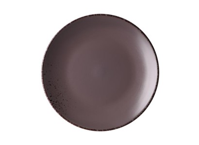 Тарілка обідня Ardesto Lucca Grey brown, 26см, кераміка, коричневий