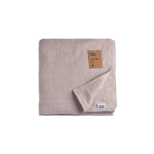 Рушник махровий Ardesto SuperSoft, 70х140см, 100% бавовна, бежевий