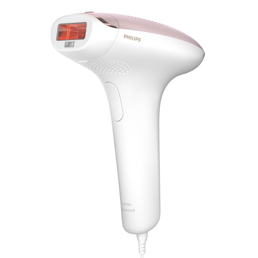 Фотоепілятор Philips Lumea IPL 7000 Series, від мережі, кіл-ть спалах.-250000, 5 Дж/см?, 4 см2, футляр, білий