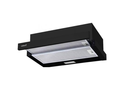 Витяжка Cata телескопічна, 60см, 700м.куб/год, TFB-5160 bk, чорний