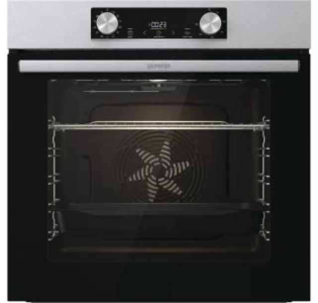 Духова шафа Gorenje електрична, 77л, A+, дисплей, нерж