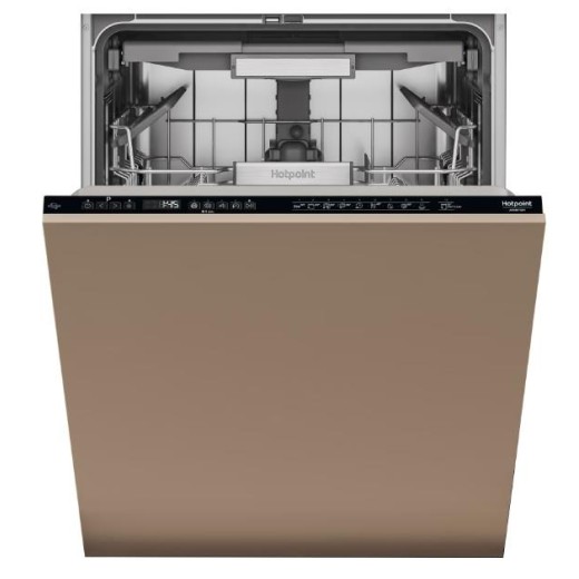 Посудомийна машина Hotpoint вбудована, 15компл., A+++, 60см, дисплей, 3й кошик, білий