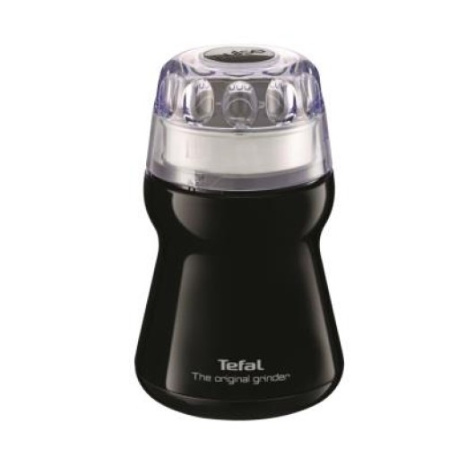 Кавомолка Tefal роторна The Original Grinder 180Вт, об'єм зерен-50г, пластик, чорний