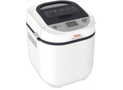 Хлібопічка Tefal Pain&Tresor Pain&Tresor 700Вт, програм-1, макс.вага -1кг, форма-прямокутник, пластик, білий