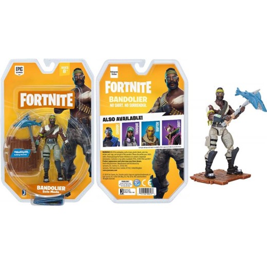 Колекційна фігурка Fortnite Solo Mode Bandolier, 10см