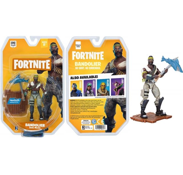 Колекційна фігурка Fortnite Solo Mode Bandolier, 10см