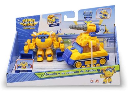 Ігровий набір Super Wings Articulated Action Vehicle Донні (Donnie)