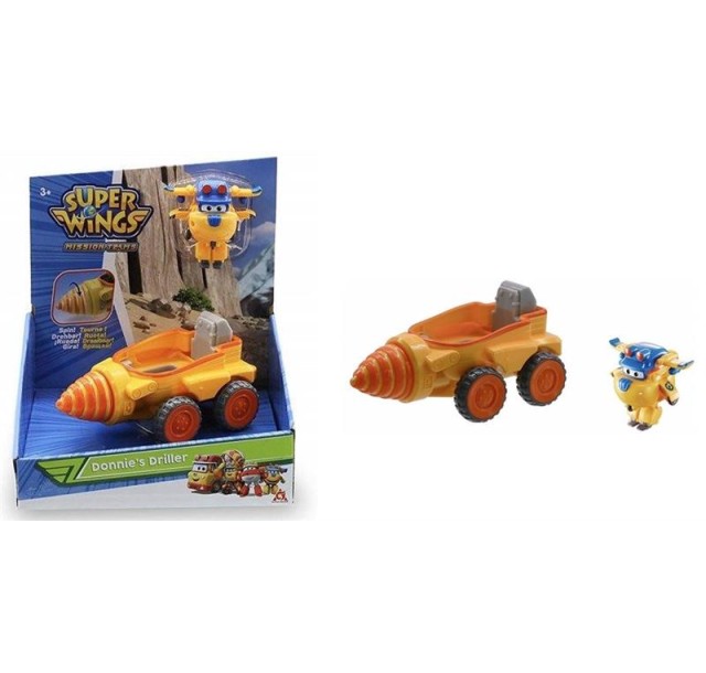 Ігровий набір Super Wings Mission Teams Бурильний автомобіль Донні