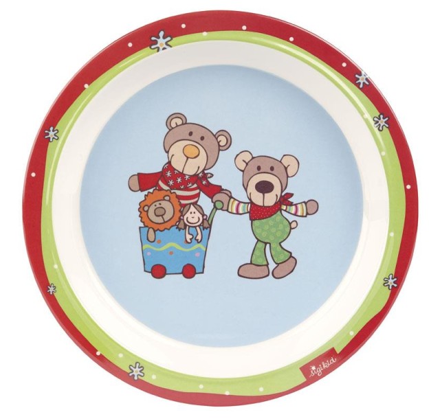 Тарілка sigikid Wild & Berry Bears