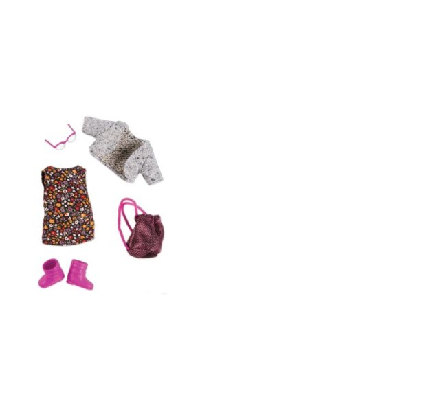 Набір одягу для ляльок LORI Плаття з квітками